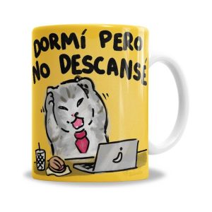 Jarro “Dormí Pero No Descansé” – Modo Intenso Activado